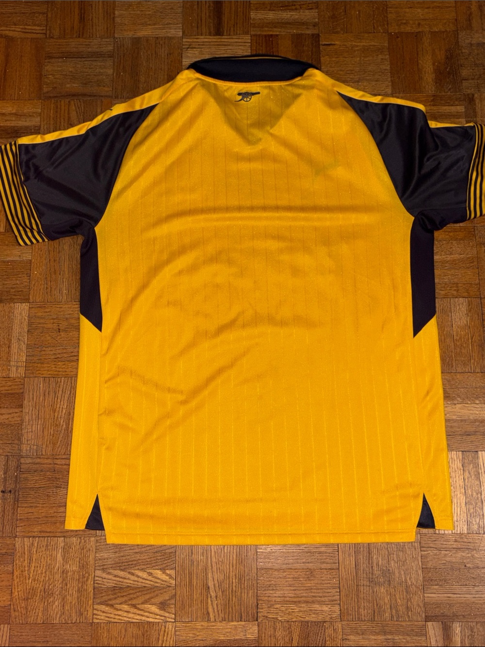 Arsenal Away Football Soccer Puma Jersey Yellow 2016 - Picture 4 of 5